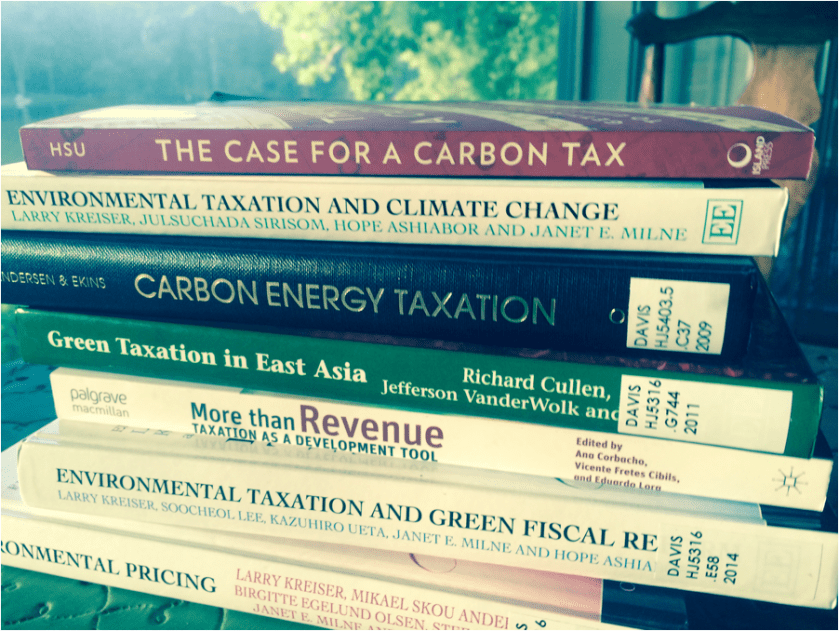 Carbon tax books photo